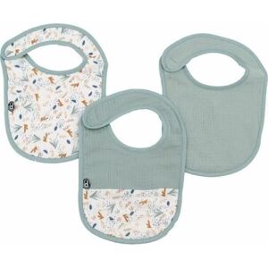 Bavoirs bébé DOMIVA 0-6 mois - Lot de 3 - Céladon - Publicité Bavoirs bébé DOMIVA 0-6 mois - Lot de 3 - Céladon - Publicité