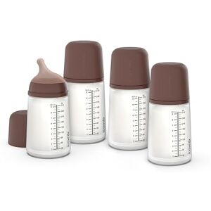 Suavinex , Pack 4 Biberons Anti-Colique Zero Zero 270 ml avec Tétine à Débit Moyen (M) en Silicone, Bébés +3 Mois, Lait Maternel, Poudre et Liquides Densité Moyenne, Compatible Allaitement, Deep - Publicité Suavinex , Pack 4 Biberons Anti-Colique Zero Zero 270 ml avec Tétine à Débit Moyen (M) en Silicone, Bébés +3 Mois, Lait Maternel, Poudre et Liquides Densité Moyenne, Compatible Allaitement, Deep - Publicité
