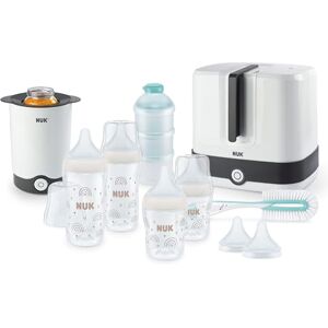 Nuk Ensemble complet Perfect Match 6+ mois Stérilisateur Vario Express, 4 biberons, chauffe-biberon, goupillon et plus encore Arc-en-ciel 8 pièces - Publicité Nuk Ensemble complet Perfect Match 6+ mois Stérilisateur Vario Express, 4 biberons, chauffe-biberon, goupillon et plus encore Arc-en-ciel 8 pièces - Publicité
