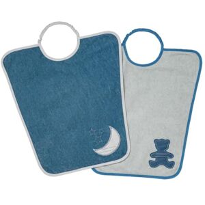 Babycalin LOT DE 2 BAVOIRS MATERNELLE OURS-LUNE JE M'APPELLE - Publicité Babycalin LOT DE 2 BAVOIRS MATERNELLE OURS-LUNE JE M'APPELLE - Publicité