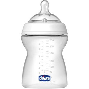 Chicco 80725000000 Biberon PP Natural Feeling 250 ml Tétine Silicone Bout Droit Flux Variable 4 Mois+ - Publicité Chicco 80725000000 Biberon PP Natural Feeling 250 ml Tétine Silicone Bout Droit Flux Variable 4 Mois+ - Publicité