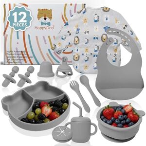 Happydoo - Vajilla Bebe 10Pz - Silicone - Vaisselle - Publicité Happydoo - Vajilla Bebe 10Pz - Silicone - Vaisselle - Publicité