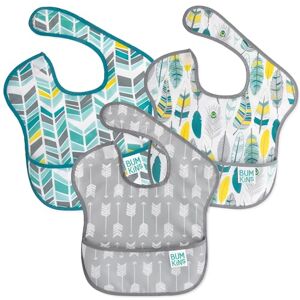 Bumkins SuperBib® Bavoir pour bébé (3 paquet), 6-24 mois, Feathers, Arrow, Quill - Publicité Bumkins SuperBib® Bavoir pour bébé (3 paquet), 6-24 mois, Feathers, Arrow, Quill - Publicité