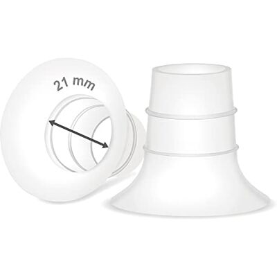 Maymom Insert de bride 21 mm compatible avec Elvie Single/Double Electric, Stride Cup (24 mm), Compatible avec Medele PersonalFit Flex Shield, pas de pièces de pompe de rechange Elvie d'origine… - Publicité Maymom Insert de bride 21 mm compatible avec Elvie Single/Double Electric, Stride Cup (24 mm), Compatible avec Medele PersonalFit Flex Shield, pas de pièces de pompe de rechange Elvie d'origine… - Publicité