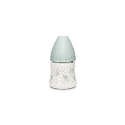 Suavinex Biberon Tetine Ronde Débit Lent Lapin Vert 150 ml 1 Unité - Publicité Suavinex Biberon Tetine Ronde Débit Lent Lapin Vert 150 ml 1 Unité - Publicité