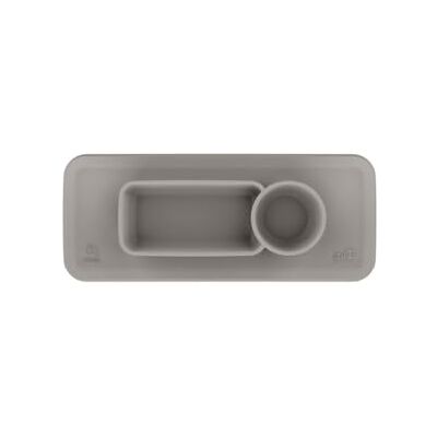 Stokke Set de Table ezpz pour Plateau Clikk, Gris Clair s’adapte Parfaitement au Plateau de la Chaise Haute Clikk Durable, Pratique, Compatible Lave-Vaisselle et Micro-Ondes 100% Silicone - Publicité Stokke Set de Table ezpz pour Plateau Clikk, Gris Clair s’adapte Parfaitement au Plateau de la Chaise Haute Clikk Durable, Pratique, Compatible Lave-Vaisselle et Micro-Ondes 100% Silicone - Publicité