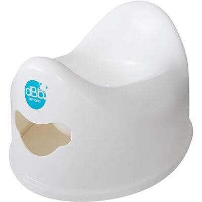 dBb Remond Pot Toilettes Portable Bébé Apprentissage Propreté Design Ergonomique Confortable et Stable En Polypropylène sans BPA Facile à Nettoyer H20,3 x L25,8 x P31 cm Blanc - Publicité dBb Remond Pot Toilettes Portable Bébé Apprentissage Propreté Design Ergonomique Confortable et Stable En Polypropylène sans BPA Facile à Nettoyer H20,3 x L25,8 x P31 cm Blanc - Publicité