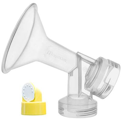 Maymom Protège-sein monobloc avec valve et membrane pour tire-laits Medela(15mm) - Publicité Maymom Protège-sein monobloc avec valve et membrane pour tire-laits Medela(15mm) - Publicité