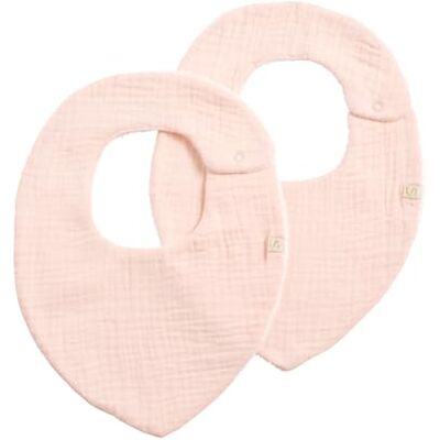 Sauthon - Bavoirs - Pétale - Lot de 2 - Absorbants, dès la naissance - Publicité Sauthon - Bavoirs - Pétale - Lot de 2 - Absorbants, dès la naissance - Publicité