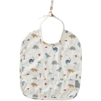 VERTBAUDET Bavoir Rond Plastifié Bébé Minisaurus TU - Publicité VERTBAUDET Bavoir Rond Plastifié Bébé Minisaurus TU - Publicité