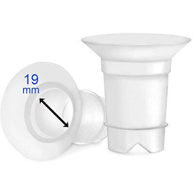 Maymom Lot de 2 brides de 19 mm pour Medela et 24 mm Spectra Tasse portable Momcozy/Willow À utiliser avec Medela. Freestyle, Harmony et Sonata pour réduire le canal de mamelon de 24 mm à 19 mm. Publicité Maymom Lot de 2 brides de 19 mm pour Medela et 24 mm Spectra Tasse portable Momcozy/Willow À utiliser avec Medela. Freestyle, Harmony et Sonata pour réduire le canal de mamelon de 24 mm à 19 mm. Publicité