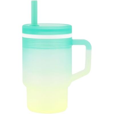 INFANTINO My 1st Tumbler, Tasse en Silicone de 255 ml avec Paille et Poignée, Tasse Bébé Résistante aux Fuites pour les Déplacements, Biberon de Transition Sans BPA, Limelight - Publicité INFANTINO My 1st Tumbler, Tasse en Silicone de 255 ml avec Paille et Poignée, Tasse Bébé Résistante aux Fuites pour les Déplacements, Biberon de Transition Sans BPA, Limelight - Publicité