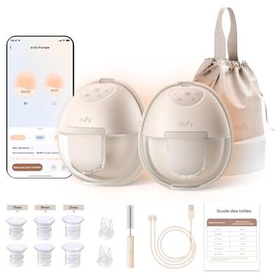 eufy Security - S1 - Blanc - Portatif - Breast Pump - Publicité eufy Security - S1 - Blanc - Portatif - Breast Pump - Publicité