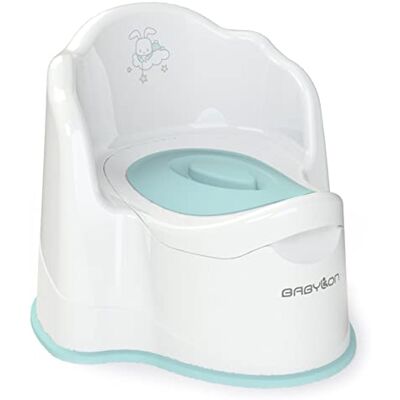 BABYLON Royal Pot bebe toilette, couvercle+bol, dès 1 an, Blanc - Publicité BABYLON Royal Pot bebe toilette, couvercle+bol, dès 1 an, Blanc - Publicité