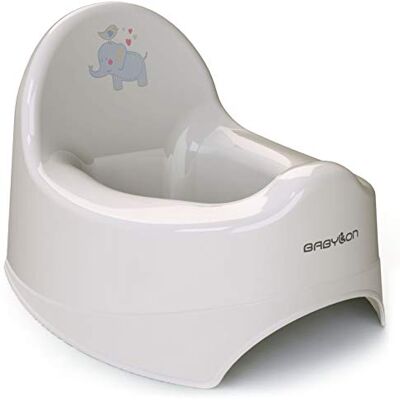 BABYLON Nautilus Pot Enfant antidérapant, Pot bebe toilette dès 1 an, Gris - Publicité BABYLON Nautilus Pot Enfant antidérapant, Pot bebe toilette dès 1 an, Gris - Publicité