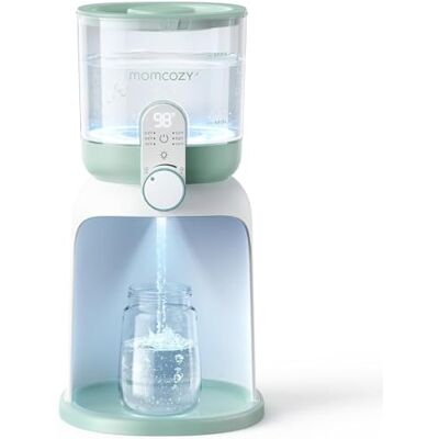 momcozy Chauffe-Biberon Double Veilleuse Pour Nuits De Nuit, Chauffe-Biberon Instantané Pour Préparer Le Lait, Réservoir 1685ml, Distributeur À 6 Températures, Indispensable Pour L’allaitement - Publicité momcozy Chauffe-Biberon Double Veilleuse Pour Nuits De Nuit, Chauffe-Biberon Instantané Pour Préparer Le Lait, Réservoir 1685ml, Distributeur À 6 Températures, Indispensable Pour L’allaitement - Publicité