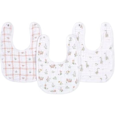 aden + anais Essentials bavoirs - motif floral 3 pièces 100 % coton muslin - Publicité aden + anais Essentials bavoirs - motif floral 3 pièces 100 % coton muslin - Publicité