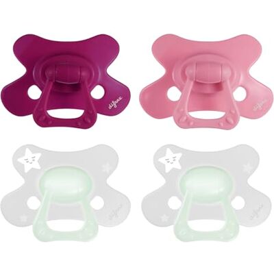 Difrax Tétine 6-18 Mois Natural – Sucette Naissance avec Tétine Silicone Facile à Accepter un Apport Optimal d'Air – Tutute Bébé 12 Mois et Plus – Mûre Sauvage & Frambois 2 Pièces - Publicité Difrax Tétine 6-18 Mois Natural – Sucette Naissance avec Tétine Silicone Facile à Accepter un Apport Optimal d'Air – Tutute Bébé 12 Mois et Plus – Mûre Sauvage & Frambois 2 Pièces - Publicité