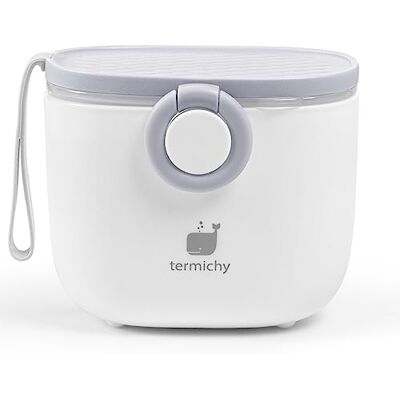 Termichy Boîte Doseuse à Poudre de Lait,Distributeur de Formule Pour Bébé,Conteneur Portable de Boîte de Lait en Poudre Pour Bébé en Bas âge, 250g (Grise) - Publicité Termichy Boîte Doseuse à Poudre de Lait,Distributeur de Formule Pour Bébé,Conteneur Portable de Boîte de Lait en Poudre Pour Bébé en Bas âge, 250g (Grise) - Publicité