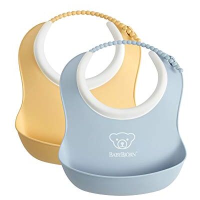 Bavoir Petit BabyBjorn - Lot de 2 - Imperméable - Publicité Bavoir Petit BabyBjorn - Lot de 2 - Imperméable - Publicité