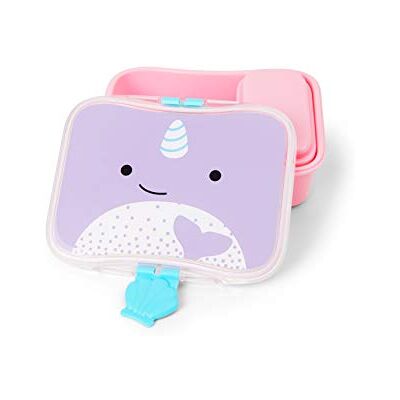 Skip Hop Boite Repas Narval Enfants 3 Ans et Plus Inclus 1 Boîte à Repas + Boite à Goûter Verrouillable Pour l'Autonomie Alimentaire, la Motricité Clip Pratique, Facile à Ouvrir, Sans BPA - Publicité Skip Hop Boite Repas Narval Enfants 3 Ans et Plus Inclus 1 Boîte à Repas + Boite à Goûter Verrouillable Pour l'Autonomie Alimentaire, la Motricité Clip Pratique, Facile à Ouvrir, Sans BPA - Publicité