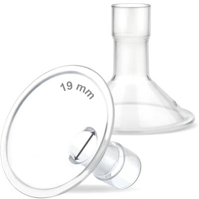 Maymom - Myfit - bouclier 19 mm - compatible Medela - Publicité Maymom - Myfit - bouclier 19 mm - compatible Medela - Publicité