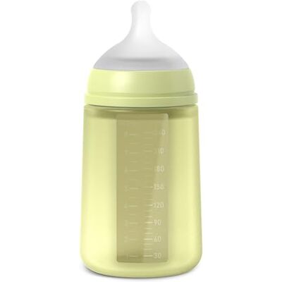 Suavinex Biberon en Silicone 240 ml Lime - Biberon Bébé - Publicité Suavinex Biberon en Silicone 240 ml Lime - Biberon Bébé - Publicité