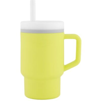 INFANTINO Ma Première Tasse – Adorable Tasse 255ml avec Paille Antifuite et Poignée Adaptée aux Tout-Petits, Favorise l'Hydratation, Facile à Nettoyer, Citrus - Publicité INFANTINO Ma Première Tasse – Adorable Tasse 255ml avec Paille Antifuite et Poignée Adaptée aux Tout-Petits, Favorise l'Hydratation, Facile à Nettoyer, Citrus - Publicité