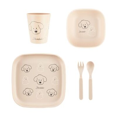 Sterntaler Set de vaisselle de la ferme Vaisselle pour bébé et enfant Forme carrée Idéal pour nourrir et manger de manière autonome Vaisselle robuste pour bébé et enfant en matériau de qualité - Publicité Sterntaler Set de vaisselle de la ferme Vaisselle pour bébé et enfant Forme carrée Idéal pour nourrir et manger de manière autonome Vaisselle robuste pour bébé et enfant en matériau de qualité - Publicité