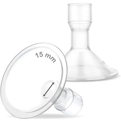 Maymom téterelles MyFit 15 mm, compatibles avec tire-lait Medela PersonalFit, Freestyle, Harmony, Maxi et connecteur Freestyle Flex, compatibles avec connecteurs large/étroit, 2 pièces - Publicité Maymom téterelles MyFit 15 mm, compatibles avec tire-lait Medela PersonalFit, Freestyle, Harmony, Maxi et connecteur Freestyle Flex, compatibles avec connecteurs large/étroit, 2 pièces - Publicité