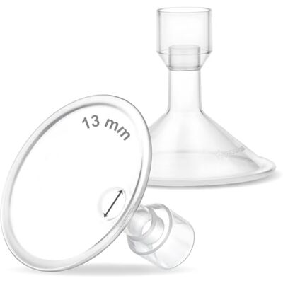 Maymom boucliers MyFit 13 mm, compatibles avec tire-lait Medela (PersonalFit, Freestyle, Harmony, Maxi), compatibles avec connecteur Flex et connecteurs large/étroit col, lot de 2 - Publicité Maymom boucliers MyFit 13 mm, compatibles avec tire-lait Medela (PersonalFit, Freestyle, Harmony, Maxi), compatibles avec connecteur Flex et connecteurs large/étroit col, lot de 2 - Publicité