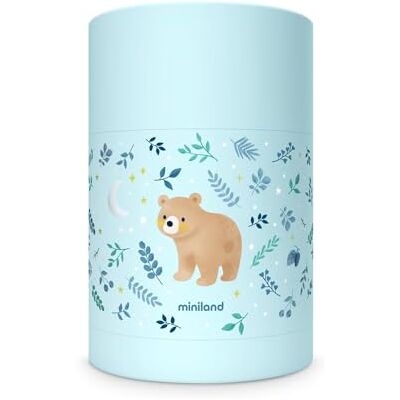 Miniland Contenant Isotherme Bébé pour Aliments 600 ml en Acier Inoxydable, Fermeture Hermétique, Isolation Double Paroi, Conservation Chaud et Froid plus de 24 h Bear - Publicité Miniland Contenant Isotherme Bébé pour Aliments 600 ml en Acier Inoxydable, Fermeture Hermétique, Isolation Double Paroi, Conservation Chaud et Froid plus de 24 h Bear - Publicité