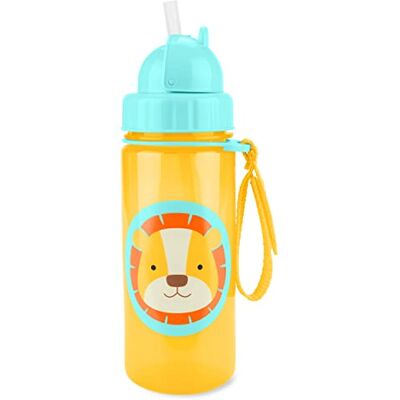 Skip Hop Gourde à Paille Lion Enfant Enfants 3 Ans et Plus Inclus Sangle Pratique, Paille Pour l'Autonomie Alimentaire, la Motricité Facile à Ouvrir, Sans BPA Lavable au Lave Vaisselle - Publicité Skip Hop Gourde à Paille Lion Enfant Enfants 3 Ans et Plus Inclus Sangle Pratique, Paille Pour l'Autonomie Alimentaire, la Motricité Facile à Ouvrir, Sans BPA Lavable au Lave Vaisselle - Publicité