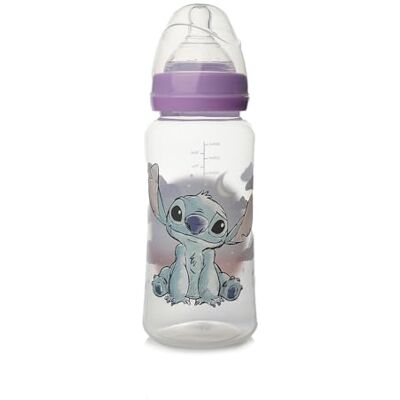Biberon Lilo & Stitch - 360ml - Anti-Coliques - Publicité Biberon Lilo & Stitch - 360ml - Anti-Coliques - Publicité
