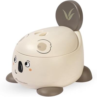 Bebeconfort Pot Bébé Toilette Confort, 12-36 Mois (max. 20 kg), Jolis Motifs D'animaux, Ergonomique & Compact, Facile à Nettoyer, Pare-éclaboussures Hygiénique, Toilette Enfant Antidérapante, Koala - Publicité Bebeconfort Pot Bébé Toilette Confort, 12-36 Mois (max. 20 kg), Jolis Motifs D'animaux, Ergonomique & Compact, Facile à Nettoyer, Pare-éclaboussures Hygiénique, Toilette Enfant Antidérapante, Koala - Publicité