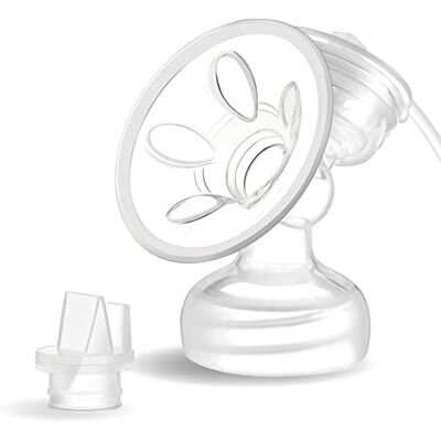 Maymom kit pièces tire-lait compatible avec Philips Avent Comfort SCF332/334 (1 côté) : téterelle, valve, tube, coussinet massage, membrane, capuchon, accessoire non original - Publicité Maymom kit pièces tire-lait compatible avec Philips Avent Comfort SCF332/334 (1 côté) : téterelle, valve, tube, coussinet massage, membrane, capuchon, accessoire non original - Publicité
