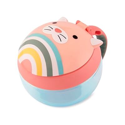 Skip Hop Boîte à goûter pour bébé Motif chat - Publicité Skip Hop Boîte à goûter pour bébé Motif chat - Publicité