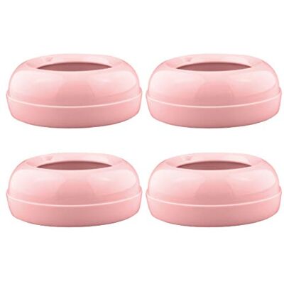 Maymom Bagues de Tétine de Remplacement Compatibles avec Biberons Philips Avent Natural en Plastique et en Verre, Non Compatibles avec Tétines AntiColic, sans BPA, Lot de 4, Rose - Publicité Maymom Bagues de Tétine de Remplacement Compatibles avec Biberons Philips Avent Natural en Plastique et en Verre, Non Compatibles avec Tétines AntiColic, sans BPA, Lot de 4, Rose - Publicité