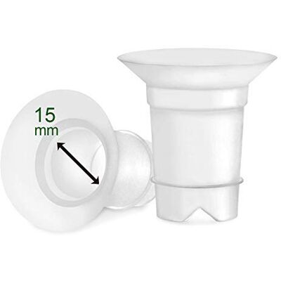 Maymom Lot de 2 brides de 15 mm Compatible avec Medela Spectra 24 mm à 15 mm Tasse portable Momcozye/Willow Compatible avec Medela Freestyle, Harmony et Sonata. Publicité Maymom Lot de 2 brides de 15 mm Compatible avec Medela Spectra 24 mm à 15 mm Tasse portable Momcozye/Willow Compatible avec Medela Freestyle, Harmony et Sonata. Publicité