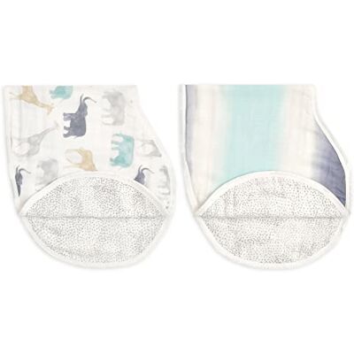 aden + anais bavoirs d’épaule burpy bib®, 100% Viscose de Bambou, Bavoir à 4 épaisseurs à usage multiple, Bavoir super doux et absorbant, Lot de 2, 0-36 mois, expedition - Publicité aden + anais bavoirs d’épaule burpy bib®, 100% Viscose de Bambou, Bavoir à 4 épaisseurs à usage multiple, Bavoir super doux et absorbant, Lot de 2, 0-36 mois, expedition - Publicité