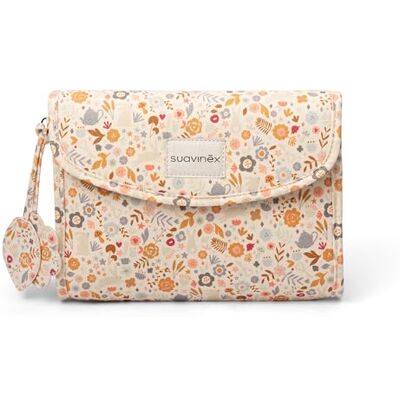 Suavinex , Trousse Soin Bébé, Enfant et Nouveau-Né, en Tissu, Robuste, Fermeture Rabat avec Aimant, Imperméable, Organisateur, pour des Accessoires Toilette, Pratique, Facile à Nettoyer, Fleurs - Publicité Suavinex , Trousse Soin Bébé, Enfant et Nouveau-Né, en Tissu, Robuste, Fermeture Rabat avec Aimant, Imperméable, Organisateur, pour des Accessoires Toilette, Pratique, Facile à Nettoyer, Fleurs - Publicité