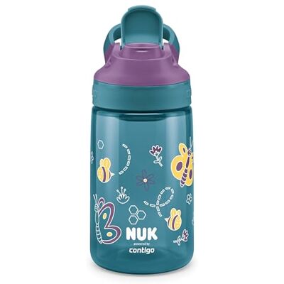 NUK By Contigo Easy Sip Cup Gourde pour enfants (à partir de 4 ans) Anti-fuite Fabriquée en Tritan résistant Sans BPA Passe au lave-vaisselle 420 ml Naturel - Publicité NUK By Contigo Easy Sip Cup Gourde pour enfants (à partir de 4 ans) Anti-fuite Fabriquée en Tritan résistant Sans BPA Passe au lave-vaisselle 420 ml Naturel - Publicité