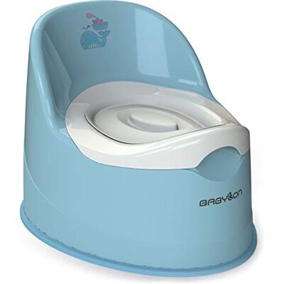 BABYLON Giant pot bebe toilette avec un couvercle, antidérapant petit pot toilette bébé, wc enfant avec bol amovible, anatomique pot bebe, gros pot pour enfants, petit pot bébé bleu - Publicité BABYLON Giant pot bebe toilette avec un couvercle, antidérapant petit pot toilette bébé, wc enfant avec bol amovible, anatomique pot bebe, gros pot pour enfants, petit pot bébé bleu - Publicité