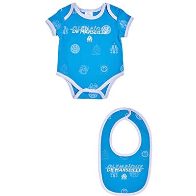 OLYMPIQUE DE MARSEILLE Body Bavoir bébé garçon Om Collection Officielle 6 Mois - Publicité OLYMPIQUE DE MARSEILLE Body Bavoir bébé garçon Om Collection Officielle 6 Mois - Publicité