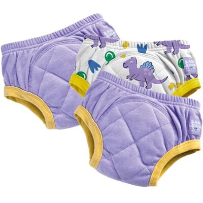 Bambino Mio , lot de 3 culottes d’apprentissage réutilisables, 3-4 ans Culottes d’apprentissage réutilisables et lavables pour bébés et tout-petits – 100 % coton, douces pour les peaux délicates - Publicité Bambino Mio , lot de 3 culottes d’apprentissage réutilisables, 3-4 ans Culottes d’apprentissage réutilisables et lavables pour bébés et tout-petits – 100 % coton, douces pour les peaux délicates - Publicité