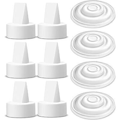 Maymom pièces de tire-lait compatibles avec Spectra S1, S2, 9 Plus et Synergy Gold, inclut valve duckbill et membrane en silicone, accessoire compatible non original - Publicité Maymom pièces de tire-lait compatibles avec Spectra S1, S2, 9 Plus et Synergy Gold, inclut valve duckbill et membrane en silicone, accessoire compatible non original - Publicité