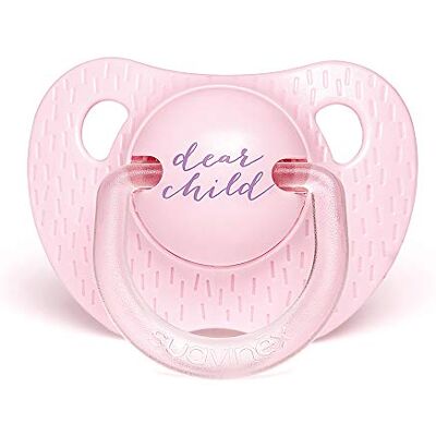 Suavinex Sucette Physiologique Enfant Rose Clair 0/6 Mois - Publicité Suavinex Sucette Physiologique Enfant Rose Clair 0/6 Mois - Publicité