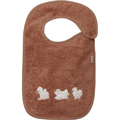 Sterntaler Bavoir en tissu éponge avec doublure imperméable à l'humidité, bouton pression latéral et application canard Edda Lou pour filles et garçons - Publicité Sterntaler Bavoir en tissu éponge avec doublure imperméable à l'humidité, bouton pression latéral et application canard Edda Lou pour filles et garçons - Publicité