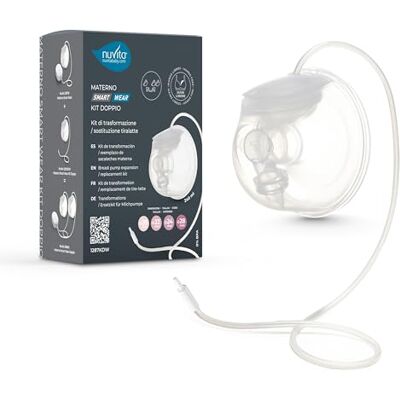 Nuvita Kit de Conversion Efficace pour Materno Smart Wear 1287W Transformez Votre Tire-Lait Électrique Simple en Double avec Ajustement Réglable et Connexion Facile - Publicité Nuvita Kit de Conversion Efficace pour Materno Smart Wear 1287W Transformez Votre Tire-Lait Électrique Simple en Double avec Ajustement Réglable et Connexion Facile - Publicité