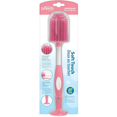 Dr. Brown's Dr Brown's Dr Brown's (Rose) Silicone Brosse à Bouteille 1 Pièce - Publicité Dr. Brown's Dr Brown's Dr Brown's (Rose) Silicone Brosse à Bouteille 1 Pièce - Publicité